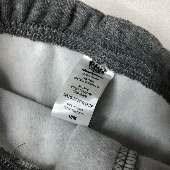 Paw Patrol‎ NWT Fleece Matching Pant Set Size 18 Months - Picture 11 of 12